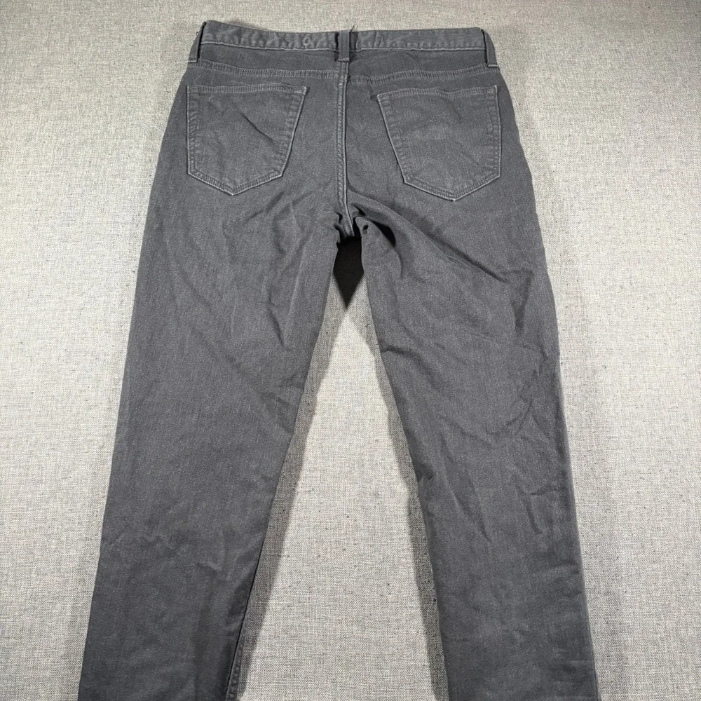 Banana Republic Travel Jean Mens 32x32 Gray Slim Fit Charcoal Denim Pants